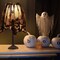 3 Pieces Halloween Lamp Shade Cover Decoration, Black Lace Ribbon Spider web Lampshades Cover Topper Scarf for Festive Party Indoor Decor Supplies, Large 20 X 60 Inch Spiderweb Lamp Shade Cover